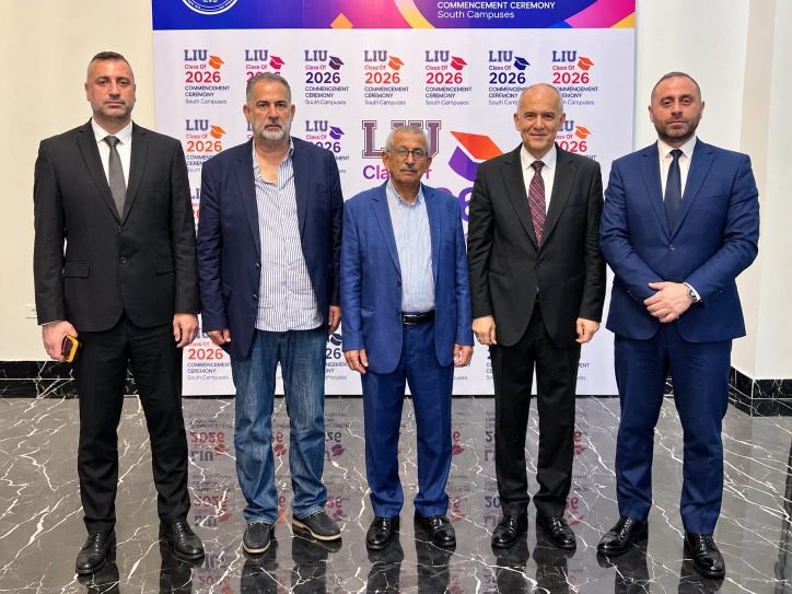 الجامعة اللبنانية الدولية LIU فرع صيدا تحتفل بتخريج طلابها للعام 2026 برعاية النائب حسن مراد