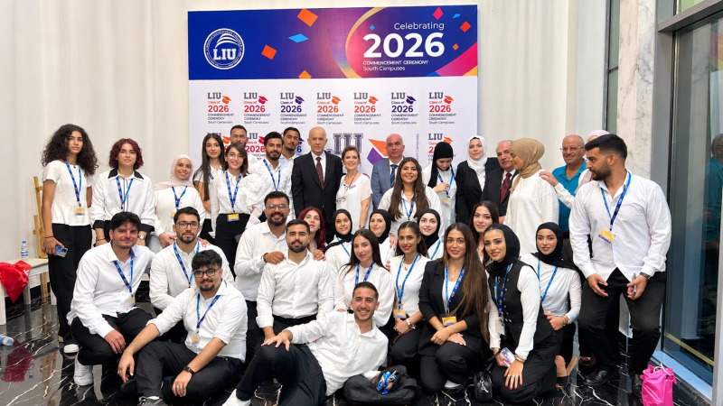 الجامعة اللبنانية الدولية LIU فرع صيدا تحتفل بتخريج طلابها للعام 2026 برعاية النائب حسن مراد