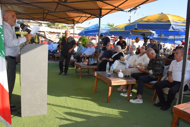 جمعية جبل عامل الإنمائية افتتحت معرضها خيرات أرضي في الغازية برعاية الوزير نزار