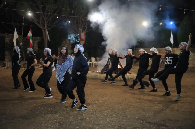 فوج الإنقاذ الشعبي يختتم مخيمه التدريبي السنوي الخامس عشر في جزين تحت شعار : "فرسان الإنسانية"