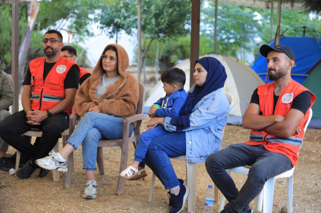 فوج الإنقاذ الشعبي يختتم مخيمه التدريبي السنوي الخامس عشر في جزين تحت شعار : "فرسان الإنسانية"