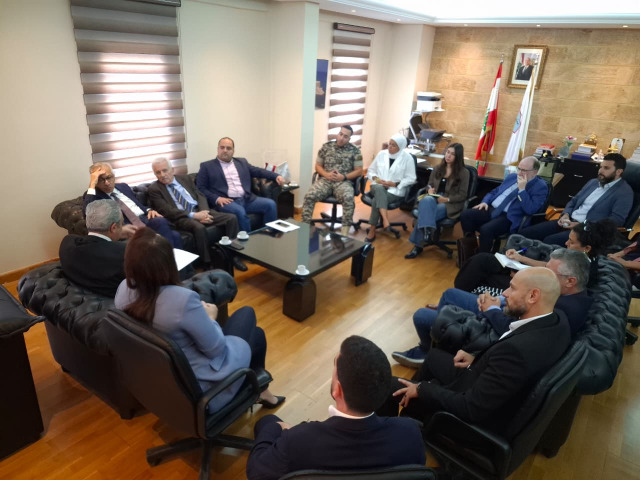 من المرفأ إلى الاستثمار.. البساط  وحجازي يبحثان خارطة النهوض الاقتصادي لصيدا