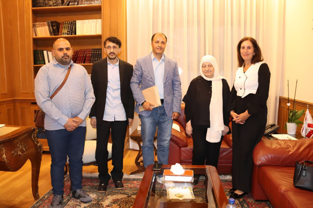 بهية الحريري تلتقي حجازي ووفداً من عشائر "شهابية الفاعور" وتهنئ الأسمر بانتخابه رئيساً لـ"الضمان"