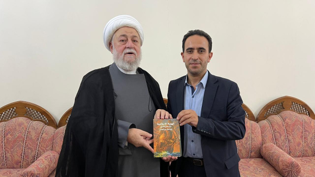 المفتي عسيران يستقبل رئيس اتحاد الكتاب اللبنانيين البروفسور د. نزال