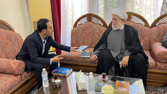المفتي عسيران يستقبل رئيس اتحاد الكتاب اللبنانيين البروفسور د. نزال