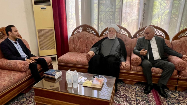 المفتي عسيران يستقبل رئيس اتحاد الكتاب اللبنانيين البروفسور د. نزال