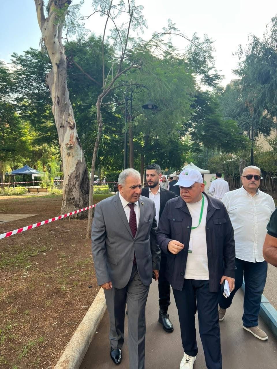 السفير الاسعد يشارك في يوم صحي لجمعية "حركة بادر"