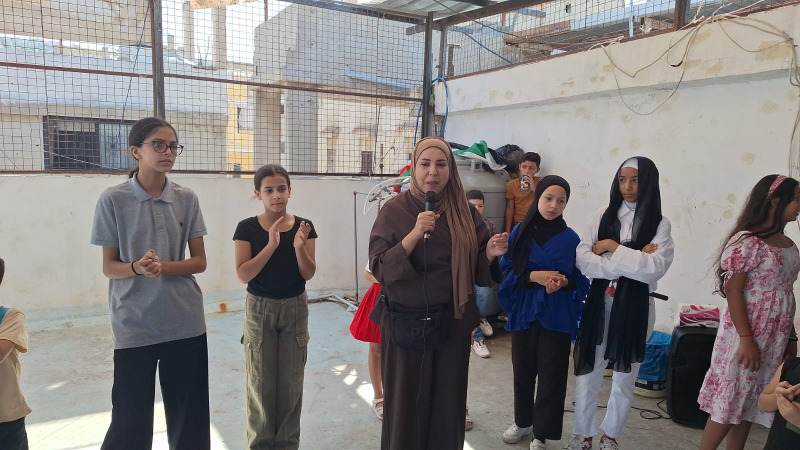 فعالية للأطفال بذكرى تاسيس "مدرسة زيتونة نانوم"
