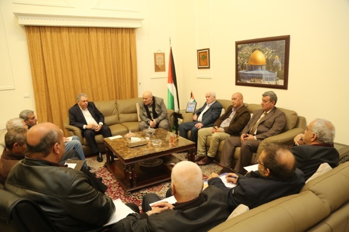 ‎السفير دبور التقى لجنة التعبئة والتنظيم وقيادة حركة فتح في بيروت
