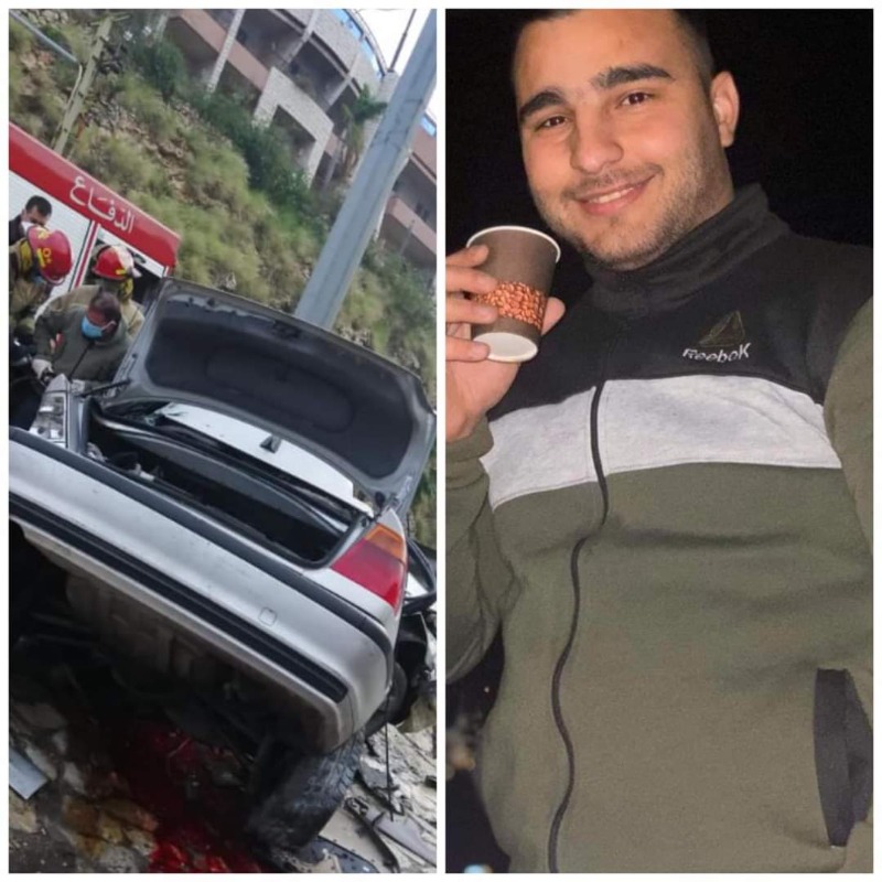 "حادث مروّع" يودي بحياة الشاب محمد سنكري