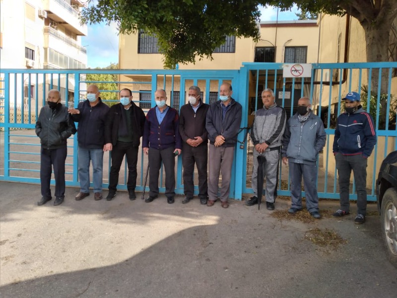 "هيئة العمل الفلسطيني المشترك" تغلق مكتب "الأونروا" الرئيسي في صيدا