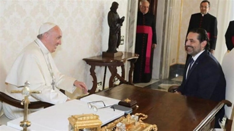 البابا فرنسيس استقبل الرئيس الحريري في القصر الرسولي: الفاتيكان جاهز لمساعدة لبنان