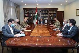 الرئيس عون التقى الوفد المفاوض لترسيم الحدود البحرية