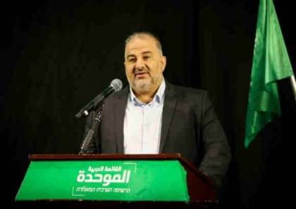 الإعلام العبريّ يصِف النائب منصور عباس بأنّه "صهيونيّ مثل بيغن"