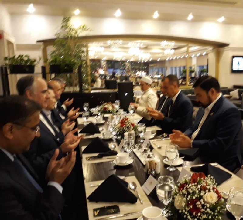 ​سفير دولة فلسطين لدى كازاخيستان يقيم حفل إفطار لسفراء الدول الإسلامية