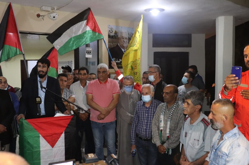 مسيرة جماهيرية حاشدة في مخيّم البص تضامناً مع أبناء الشعب الفلسطيني المنتفضين في القدس الشريف