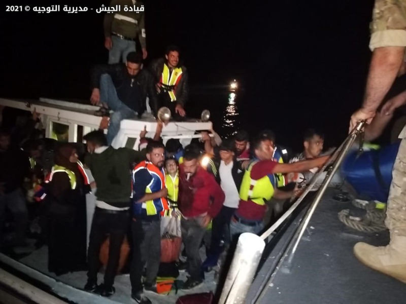 إحباط محاولة تهريب 125 نازحاً سورياً عبر البحر في عكار