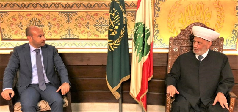 المفتي دريان استقبل شميطلي ووفداً من الهيئة الوطنية للمتقاعدين العسكريين الفلسطينيين في لبنان