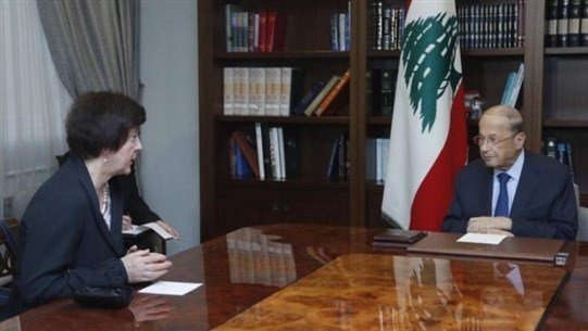 الرئيس عون: لبنان يرغب بالتمديد لـ"اليونيفيل"