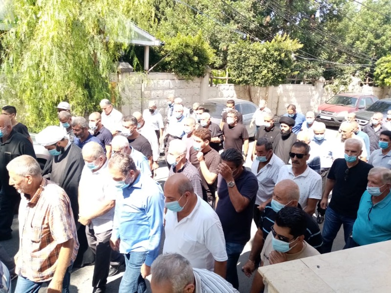 تشييع حاشد لحسن أمين شعلان في العباسية