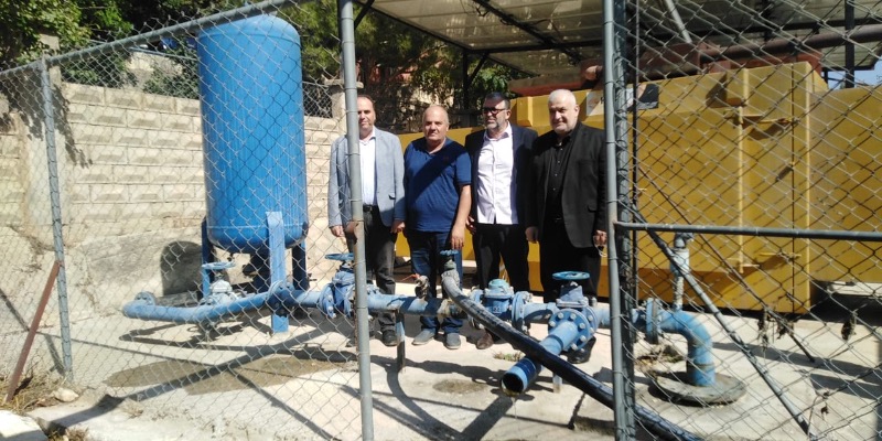 بلدية اركي افتتحت مشروع ضخ المياه عبر الطاقة الشمسية برعاية النائب رعد