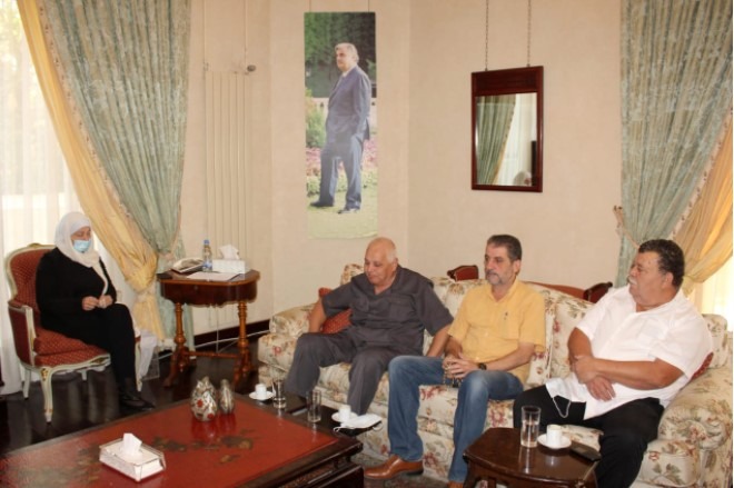 النائب الحريري تلتقي وفد "اللجان الشعبية الفلسطينية" برئاسة أمين السر الجديد منعم عوض