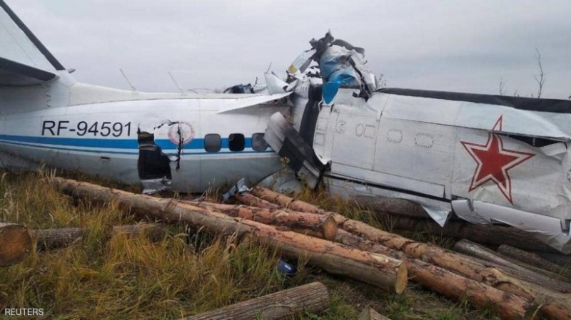 تحطم طائرة روسية ومصرع 19 من ركابها