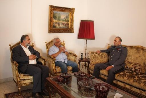 النائب سعد يستقبل العميد بلال الحجار  لتسلمه مهامه قائداً لمنطقة الجنوب الاقليمية في قوى الأمن الداخلي