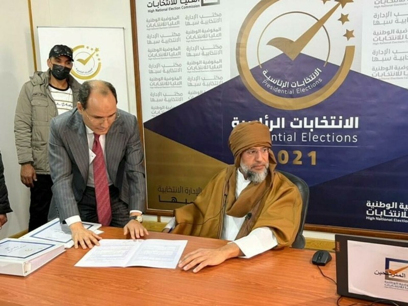 حكم قضائي يعيد سيف الإسلام إلى قائمة مرشحي الانتخابات الرئاسية الليبية