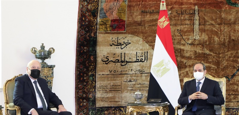 زيارة قصيرة ودعم كبير .. الرئيس السيسي للرئيس ميقاتي: مصر مهتمة بتلبية مطالب لبنان!