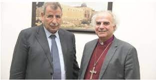 الوزير خوري يلتقي مطران الكنيسة اللوثرية في القدس
