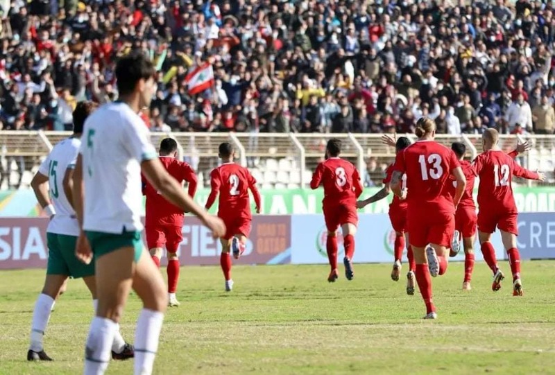 انتهاء مباراة لبنان والعراق.. ما النتيجة؟
