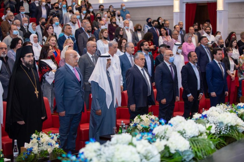 الشيخ نهيان بن مبارك يرعى حفل مجلس العمل الفلسطيني في أبوظبي