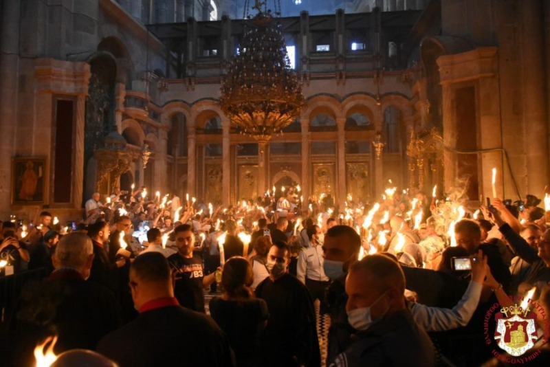 بيان صادر عن بطريركية الروم الارثوذكس المقدسية بخصوص عيد القيامة المجيد وسبت النور العظيم