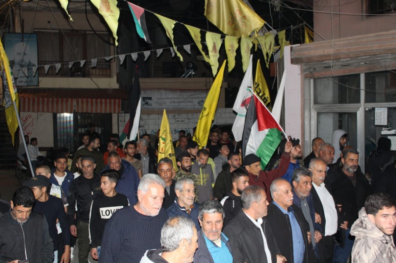 مسيرةٌ الرشيدية نصرة ودعما لأهلنا في القدس