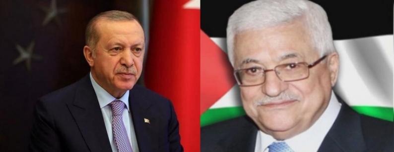 اتصال هاتفي بين الرئيس عباس ونظيره التركي