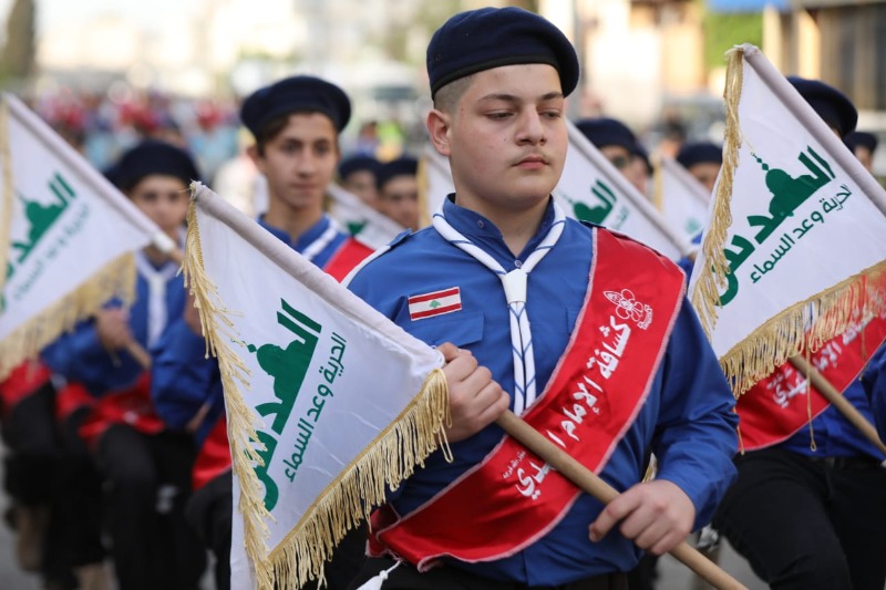 حزب الله يحيي  يوم القدس العالمي باحتفال حاشد في حارة صيدا