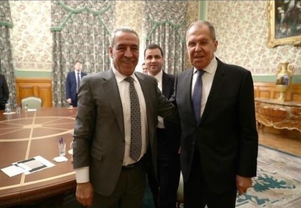تفاصيل لقاء حسين الشيخ مع وزير الخارجية الروسي في موسكو