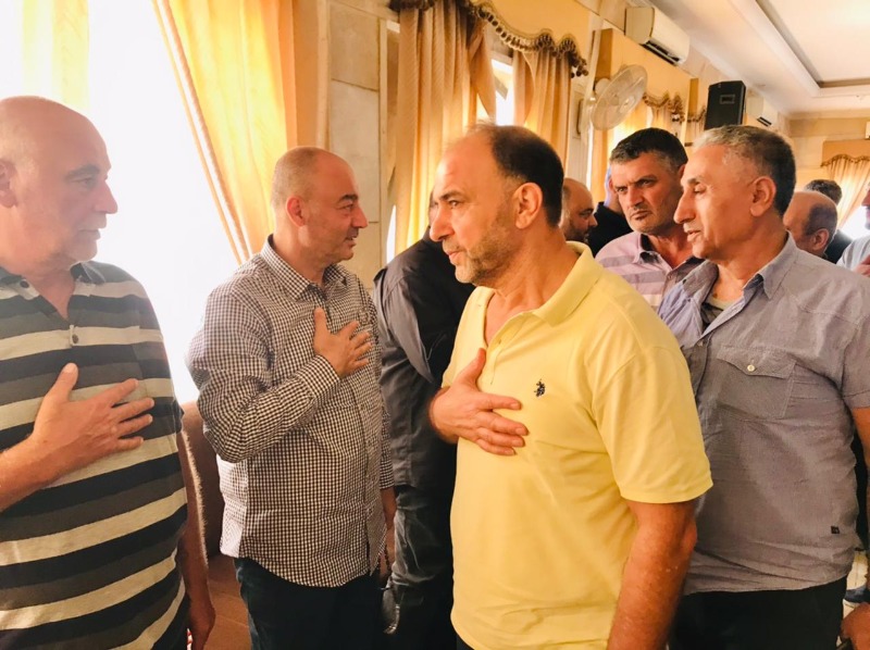 الاتحاد الفلسطيني لكرة القدم في الشتات يقدم واجب العزاء بوالد رئيس نادي السكسكية
