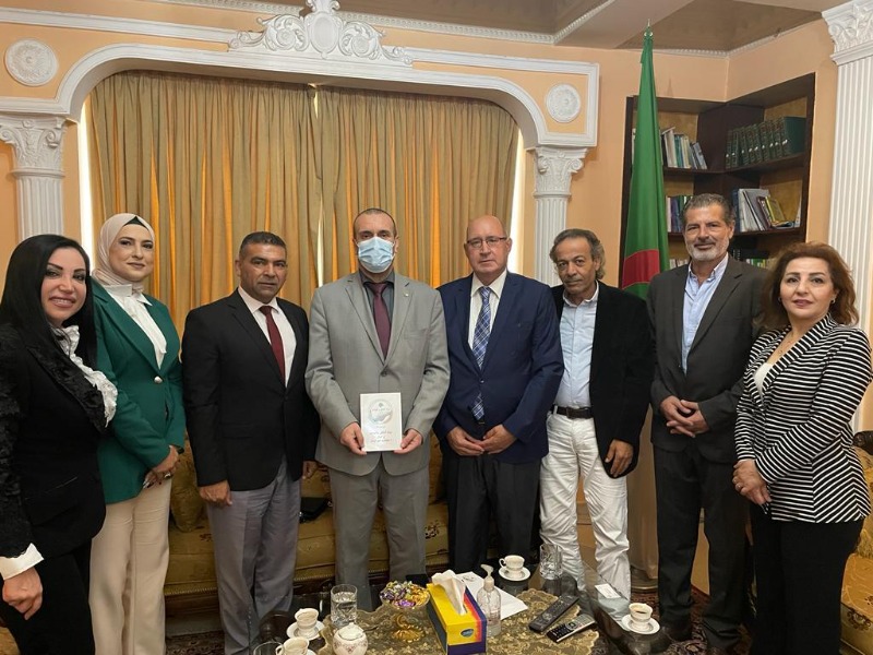 حركة التلاقي والتواصل في السفارة الجزائرية