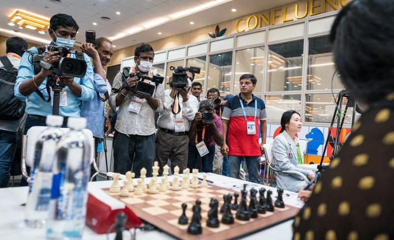 اللبنانية ناديا فواز، لاعبة نادي الاهلي صيدا، تصنف كأكثر لاعبة تحصل على زيادة بالتصنيف في الاولمبياد العالمي للشطرنج