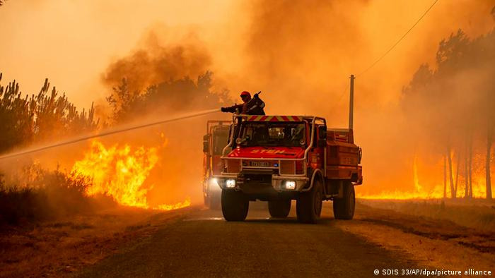 الحرائق تقضي على مساحات قياسية من غابات أوروبا