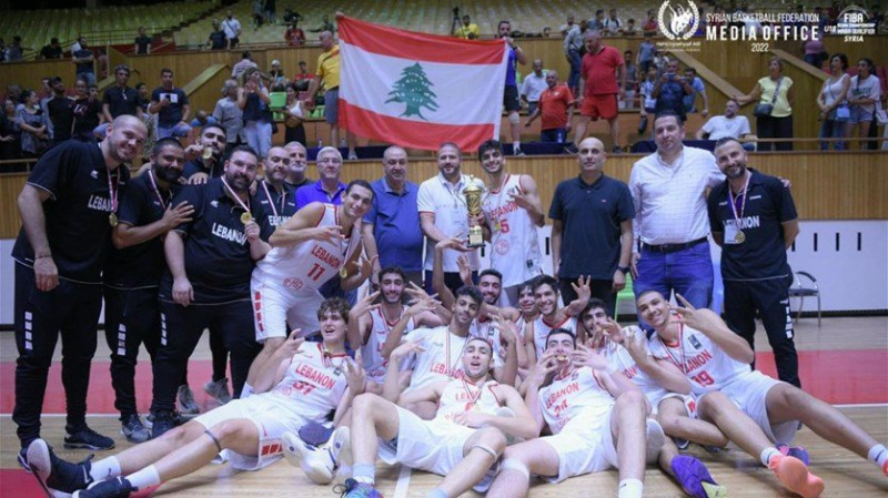 الجيش يهنئ منتخب لبنان في كرة السلّة