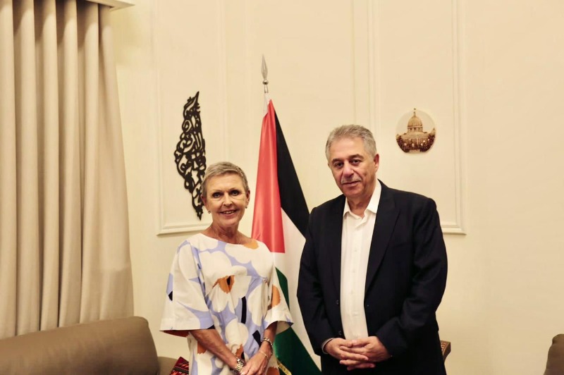 السفير دبور يلتقي سفيرة فنلندا في لبنان