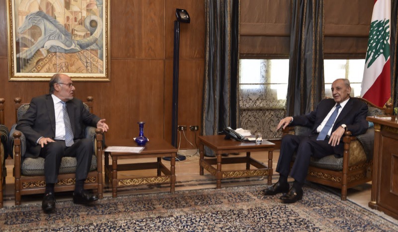 الرئيس بري يستقبل السفيرة الاميركية ويعرض الاوضاع التربوية مع الوزير الحلبي