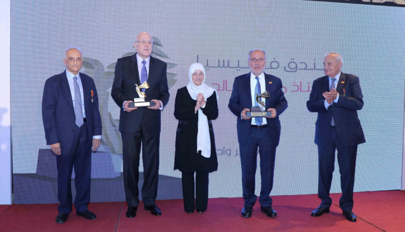الرئيس ميقاتي رعى احتفال  " مئوية لبنان الكبير"  و"مؤسسة الحريري"  بإطلاق"منتدى شباب نهوض لبنان"