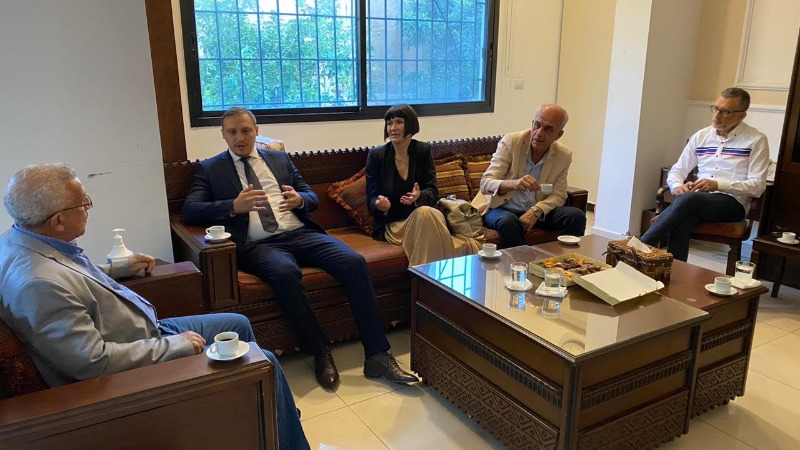 أسامة سعد استقبل قنصل رومانيا في لبنان  وتباحث معه في الأوضاع والمستجدات الراهنة