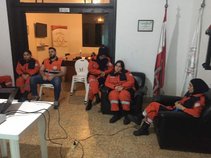 ورشة عمل للإنقاذ الشعبي في "مؤسسة معروف سعد" و"الصليب الأحمر اللبناني" وحدة الحد من مخاطر مرض الكوليرا