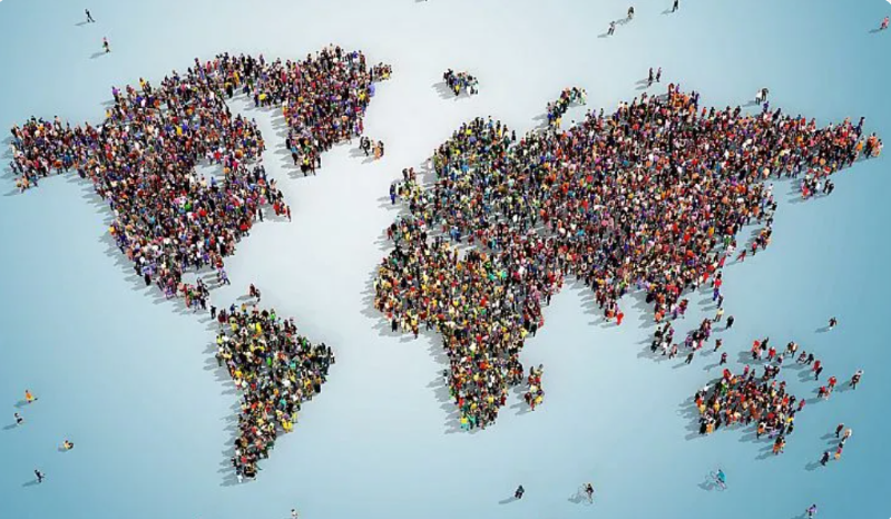 عدد سكان العالم يقترب من 8 مليارات نسمة