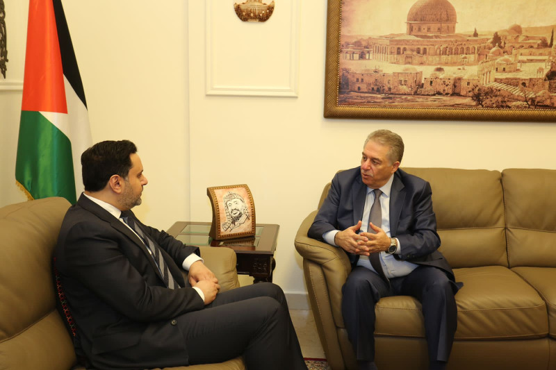 السفير دبور يستقبل القائم باعمال سفارة دولة الكويت في لبنان